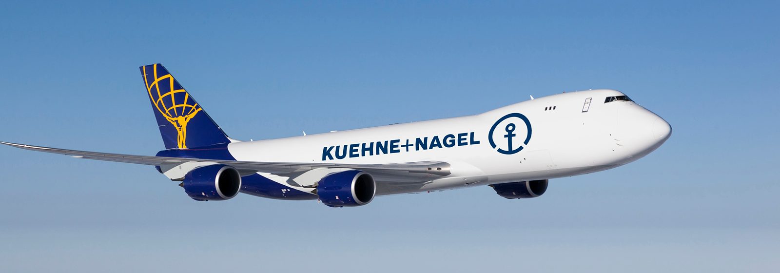 Vliegtuig van Kuehne+Nagel na overeenkomst met Atlas Air